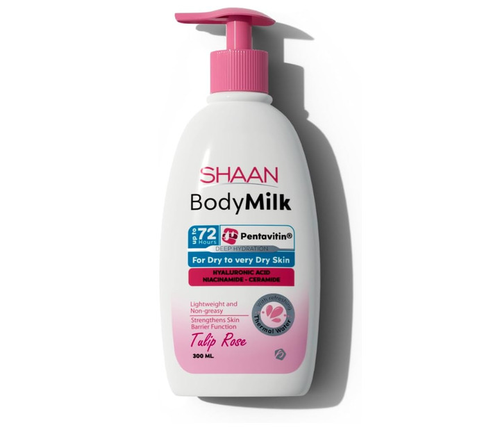 [6223012631138] Shan Skin Tulip Rose Body Lotion – 300 ml 🌷
