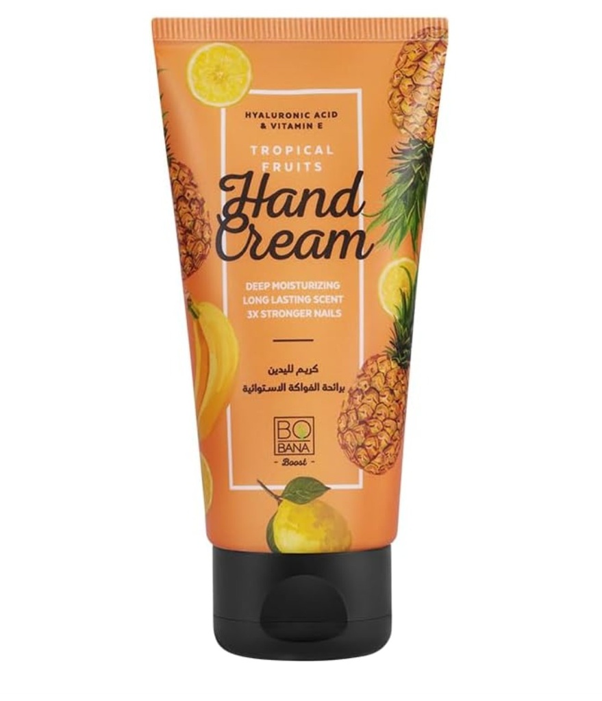 [6222019613833] Bobana Tropical Fruits Hand Cream – 50 ml 🍍🥭