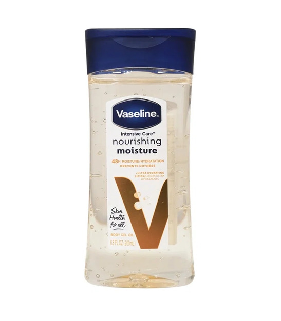 [30521028734] فازلين زيت جل للجسم ترطيب وتغذية (Nourishing Moisture) 200 مل