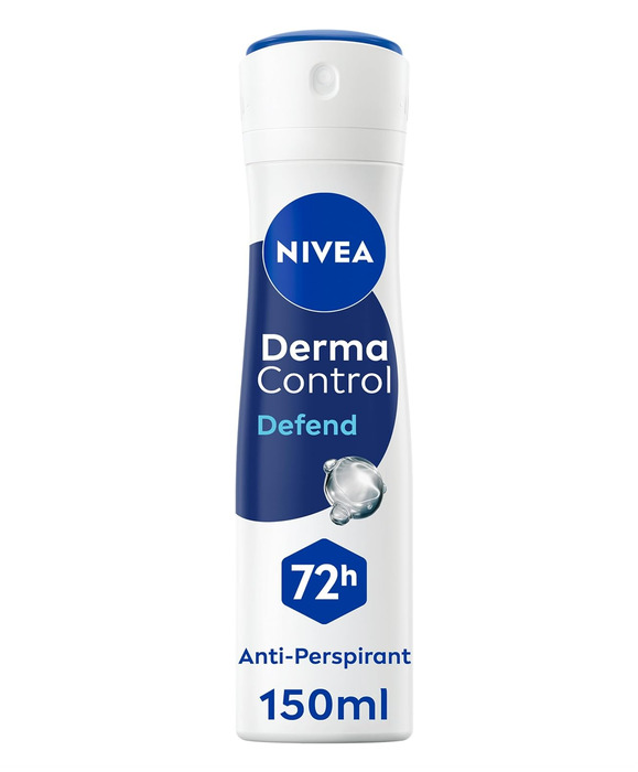 [4006000334479] NIVEA Derma Control Defend Extra Comfort Antiperspirant Spray – 150 ml