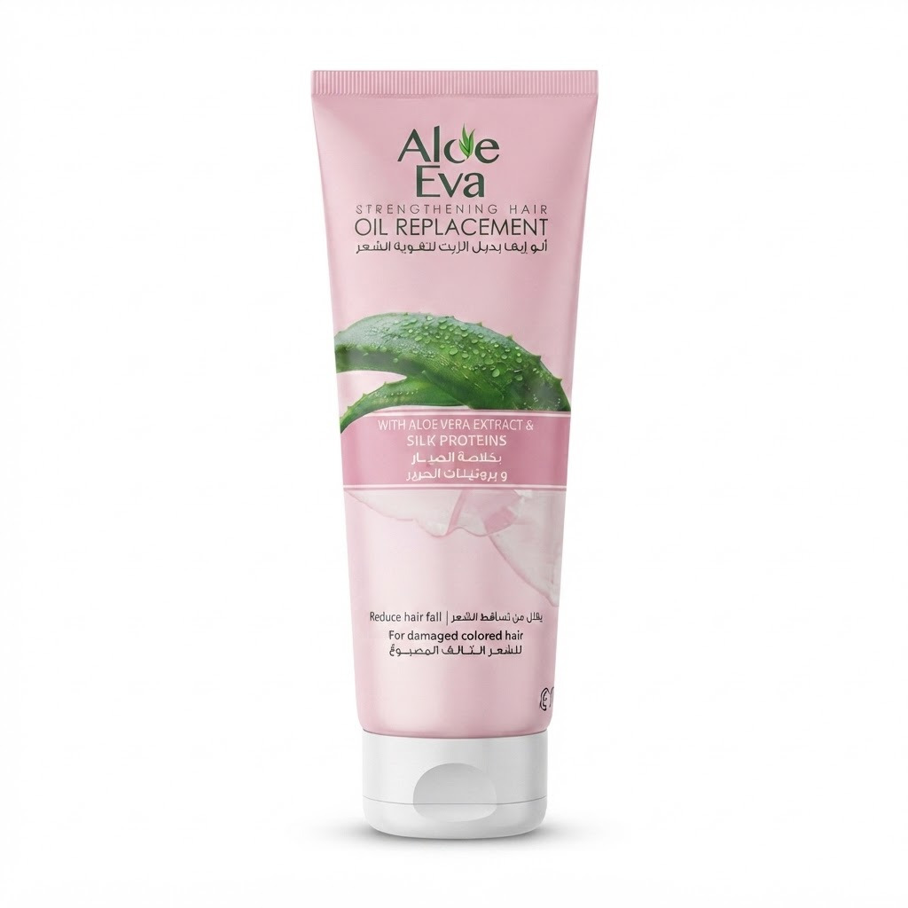 [6223004371615] بديل زيت ألو إيفا لتقوية الشعر بالصبار وبروتينات الحرير – 250 مل ✨