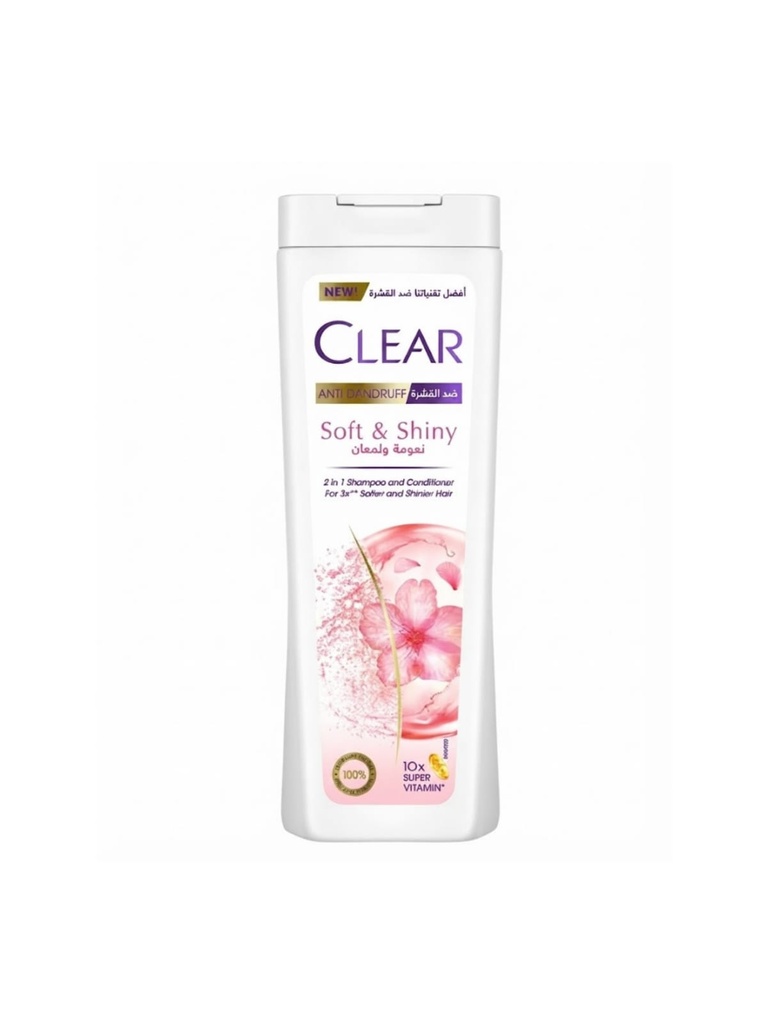 [6221155206220] 🧴 Clear Anti-Dandruff Shampoo for Women – Softness & Shine 180 ml