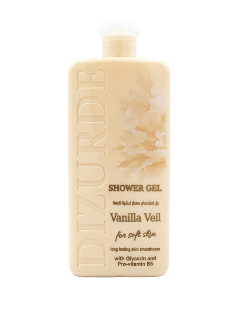 [6772505050944] 🌸 Dizurde Vanilla Veil Shower Gel – With Glycerin & Pro-Vitamin B5 (700 ml)