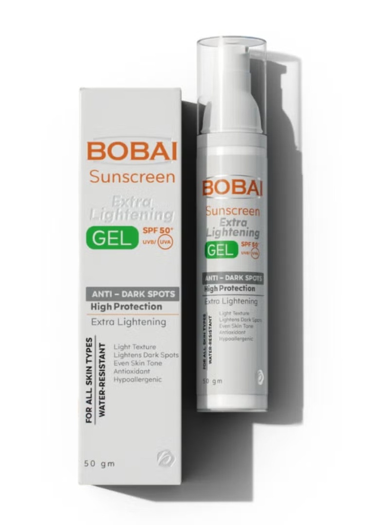 ☀️ اكسترا واقي من الشمس – جل تفتيح SPF 50، 50 جم