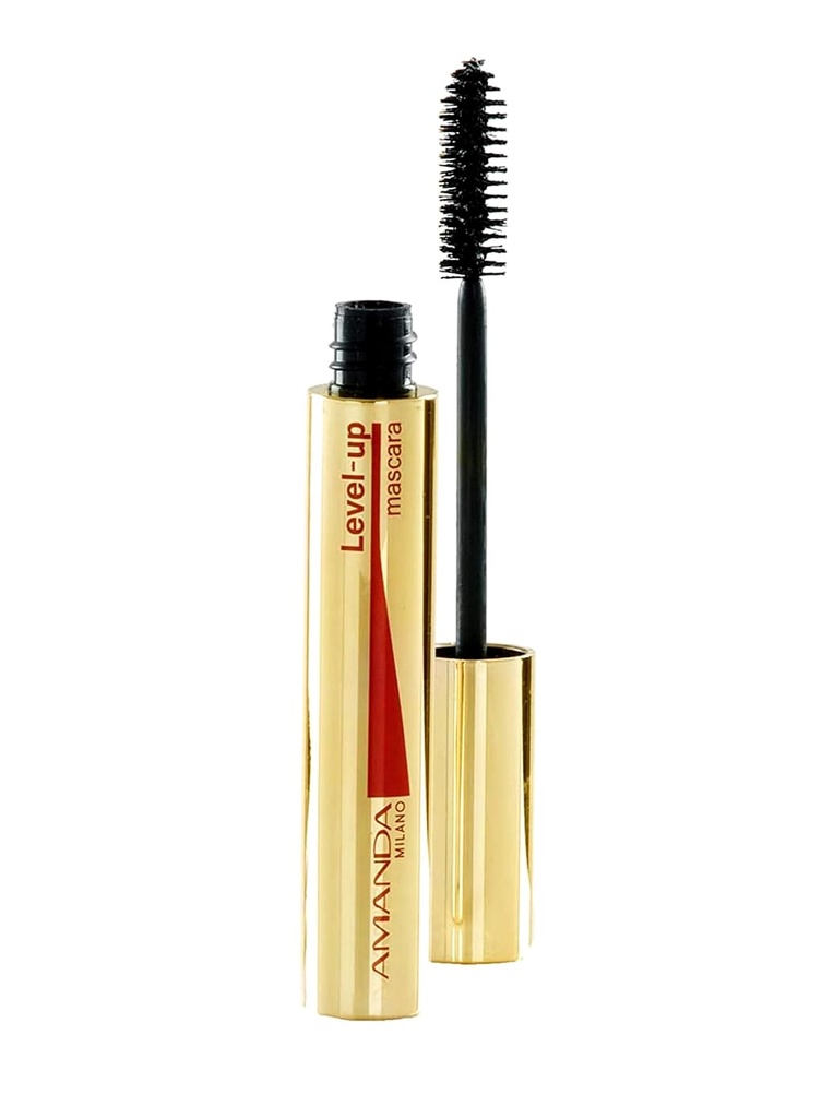 💄 ماسكارا ليفل أب من أماندا ميلانو – أسود 01 | 15 مل